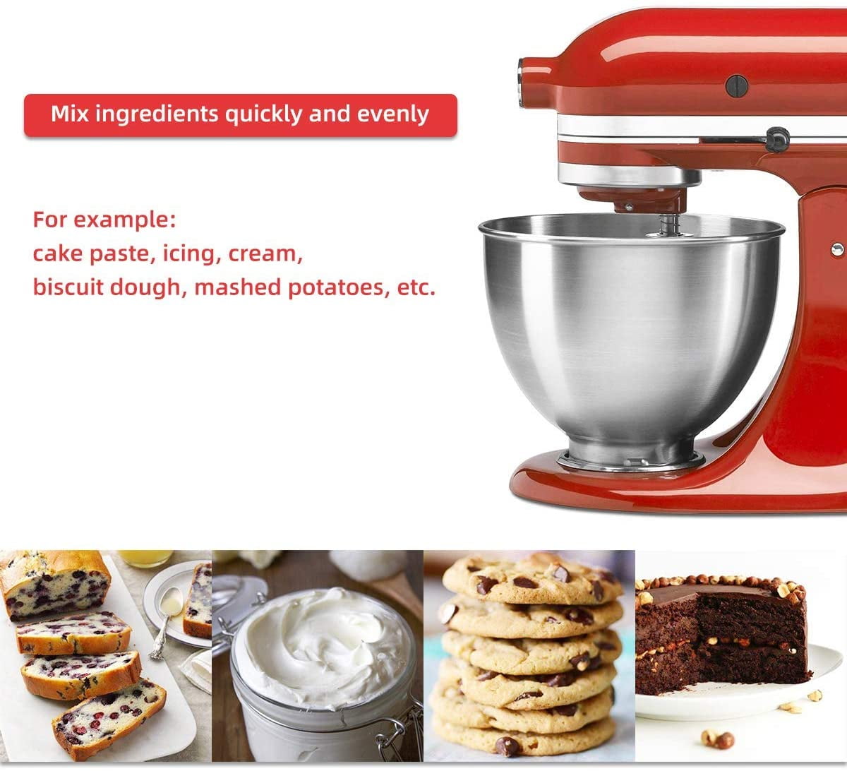 What are some tips for avoiding ingredients flying out of the bowl while  using a KitchenAid stand mixer? - Quora
