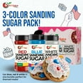 thumbnail image 4 of NY SPICE SHOP Blue Sanding Sugar - 04 Ounce - Colored Blue Sugar - Sanding Sugar Blue Cake Decorations - Colored Sugar Crystals - Colored Sanding Sugar, 4 of 7