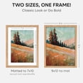 thumbnail image 2 of Marco de fotos Homeforia Wood, roble natural, 9 x 12 cm, con tapete, 2 of 8