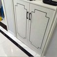 thumbnail image 7 of Xoxingysm Stickers Tile Sticker Decorative Floor Wall Sticker Foil Line Peel and Stick Adhesive Waterproof Cover for Kitchen Bathroom Living Room Bedroom 1 Piece Roll 0.5Cmx50M, 1X Tile Grout, 7 of 7