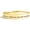 Gold, variant on She Will Not Fall Mantra Ring, Christian Bible Scripture Band, Inspirational Stackable Bible Verse Band, Encouragement Faith Ring Jewelry for Women