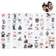 thumbnail image 3 of 20 piezas pegatinas que brillan en la oscuridad para decoraciones de Halloween, 3 of 3
