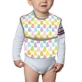 thumbnail image 6 of Zufioo Colorful Rubber Duck Print Toddler Adjustable Waterproof Bib, 11.6x15 Inch Feeding Bib Suitable for 6-24 Month Babies, 6 of 8