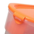 thumbnail image 3 of Premium Products Corp Easy Breader Batter Bowl All-in-1 Mess Breading Station Tray Snap-Shut Lid with Silicone Ring For Coating Fried or Baked Food With Deep Fry Cooking Thermometer, 3 of 8