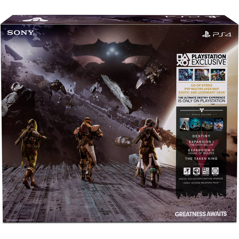 PlayStation 4 500GB Limited Edition Console - Destiny: The Taken King  Bundle [Discontinued] (Used/Pre-Owned) 