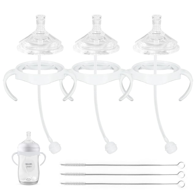 Kit de Vaso con Pajilla XUNICUTE para Biberón Philips Avent 3 Piezas