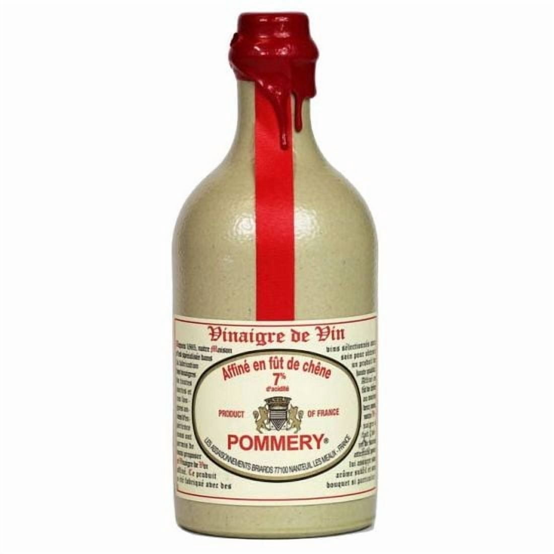 Aged Red Wine Vinegar in a Sandstone Bottle - 16.9oz