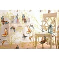 thumbnail image 6 of Butterfly Sheer Curtain Tulle Window Voile Drape Valance 1 Fabric,Drapes for Bathroom & Bedroom & Living Room Curtains(100 x 270cm,A), 6 of 8
