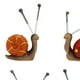 thumbnail image 2 of Caracoles Lindos Accesorios De Jardín De Hadas De Resina Figuras De Caracoles En Miniatura 4 Piezas, 2 of 4