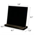 thumbnail image 3 of Dytern DIY 1pc Mini Wooden Chalkboard DIY Vintage Blackboard Message Board Room Decoration for Home School, 3 of 10