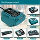 thumbnail image 4 of Portable Mini Battery Charger for 18V Li-Ion Battery for BL1415 BL1420 BL1815 BL1830 BL1840 BL1860 EU Plug, 4 of 5