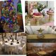 thumbnail image 3 of Camino de mesa con lentejuelas doradas, paquete de 2, 30 x 274 cm, para decoración de fiestas y bodas., 3 of 5