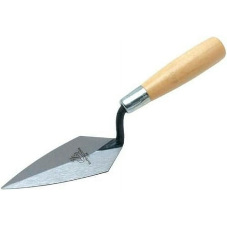 Marshalltown Pointing Trowel - Polished Steel - 6 in x 2.75 in
