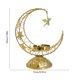 thumbnail image 3 of Uuowzo Crescent Metal Incense Furnace Gold Living Room Tabletop Incense Furnace Ornament Decoration Indoor Outdoor Christmas Decorations, Gold, 3 of 6