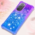 thumbnail image 4 of Funda para Motorola Edge 30 Pro Transparente con Brillos Carcasa Protectora Antigolpes con Glitter Brillante, 4 of 5