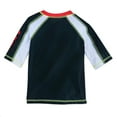 thumbnail image 2 of Disney Store Cars Lightning McQueen Rash Guard Swim Shirt Boy Size 7/8, 2 of 2