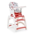 thumbnail image 1 of Silla Periquera Bebé Prinsel Kinder Convertible A Escritorio Triangulos Coral, 1 of 4