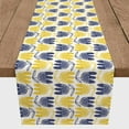 thumbnail image 3 of Creative Products Mid Mod Florals 16x72 Poly Twill Table Runner, 3 of 3