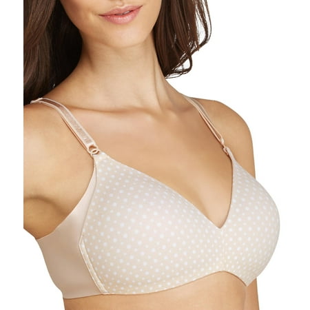Warner's Womens No Side Effects Wire-Free T-Shirt Bra Style-1056