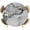 Grey, variant on Marble Beige Round Tablecloth 36-44 Inch Round Fitted Table Cloth with Elastic Edge, Modern Abstract Ink Painting Luxury Waterproof Table Cover Protector for Outdoor Picnic Party Dining
