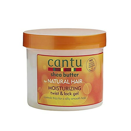 Shea Butter For Natural Hair Moisturizing Twist & Lock Gel, 13 Ounce Cantu - Pack of