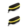 thumbnail image 4 of Advancent Estuche de almacenamiento para gafas de sol, organizador a prueba de golpes, para hombres y mujeres, amarillo Type2 NO2, 4 of 6