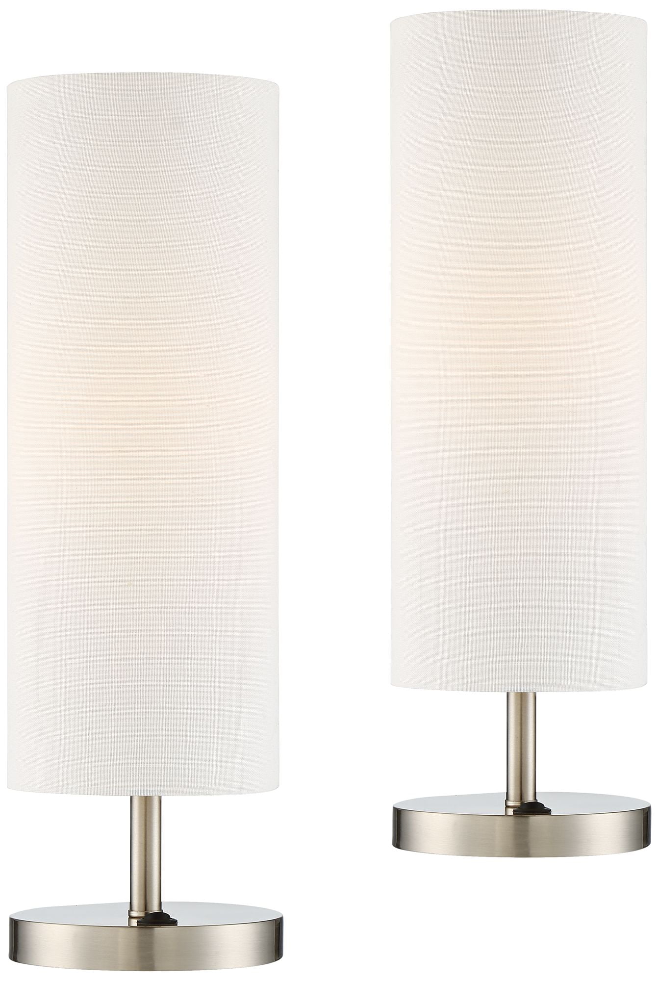 360 Lighting Modern Accent Table Lamps Set of 2 with USB ...