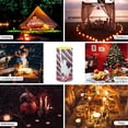 thumbnail image 6 of COEQINE Fourth of July The Statue of Liberty Flameless LED Candles Battery Operated Candle American Flag Balloon Pillar Candle Tealights for Patriotic Decoration, 6 of 7