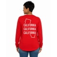 thumbnail image 2 of California Silo Outline Juniors' Long Sleeve T-Shirt, 2 of 9