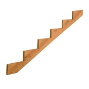 6-Step Pressure-Treated Cedar-Tone Stair Stringer
