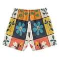 thumbnail image 7 of FORMRS Boys Swim Trunks Quick Dry Mesh Liner Boardshorts Sizes XS-XL, Floral Patterns, 7 of 7