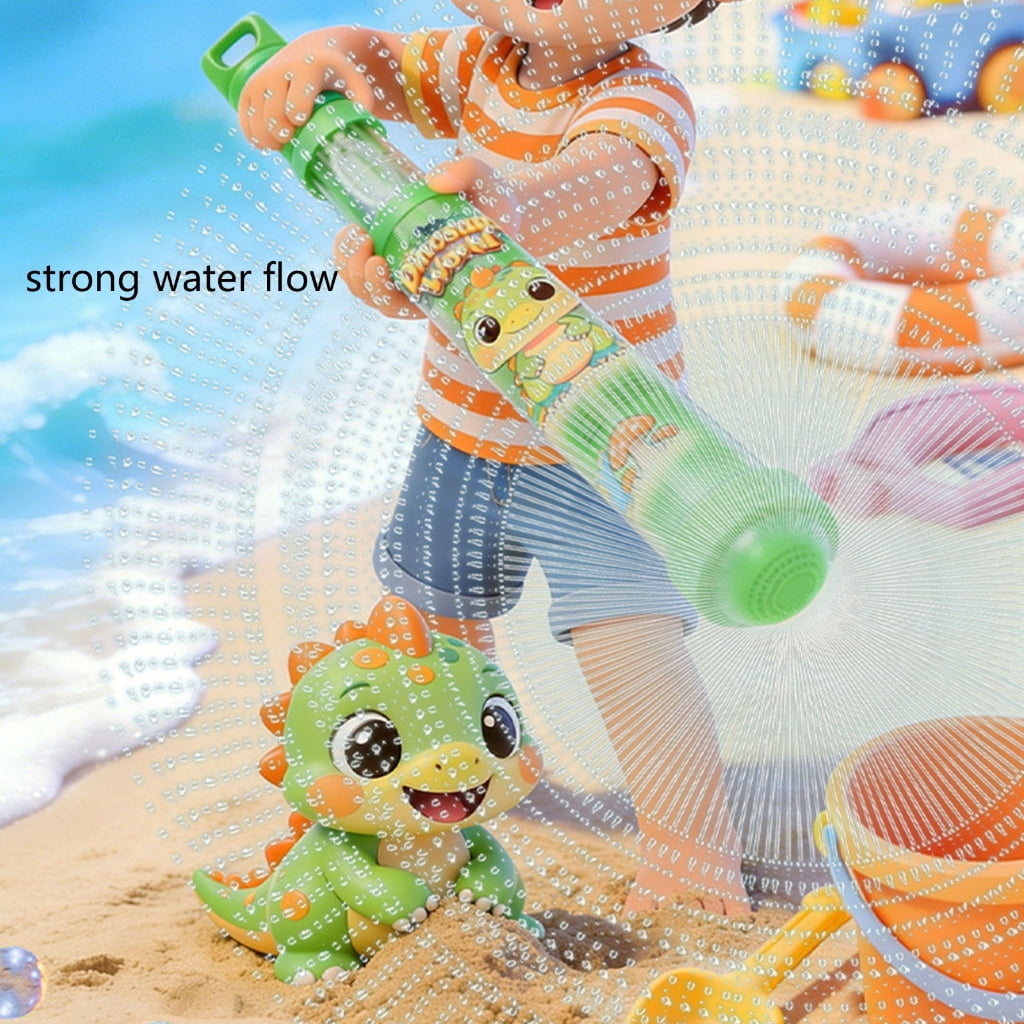Miiottaa 6PCS Pull Back Type Water Shooter Bubble Wand Toy For Outdoor Water Adventures