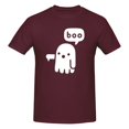 thumbnail image 3 of Camiseta de manga corta 100 % algodón para hombre con el fantasma de la desaprobación, 3 of 5