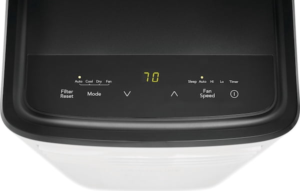 Frigidaire 8,000 BTU Portable Air Conditioner with Dehumidifier Mode for Rooms up to 150 Sq Ft, White