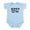 Sky Blue, variant on CafePress - Gigi Loves Me Infant Bodysuit - Baby Light Bodysuit, Size Newborn - 24 Months