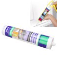 thumbnail image 1 of Waterproof Silicone Sealant, Neutral Crack  Transparent Caulking Silicone Adhesive Durable Bonding  for RV, 1 of 8