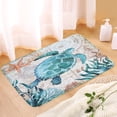 thumbnail image 4 of Estera de baño, estera antideslizante con estampado de animales marinos, antideslizante, durabilidad probada en el tiempo, 4 of 10