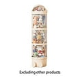 thumbnail image 2 of Advancent Organizador apilable de juguetes y peluches para dormitorio de niñas. Almacenamiento y organización del hogar 51 pulgadas blanco como la leche, 2 of 6