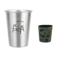 thumbnail image 6 of StSilkitty Portable Stainless Steel Camping Cup Stable Layer Beer,Coffee,Tea,Water Cup with Unique Camping Designs for Outdoor Activities, 6 of 7