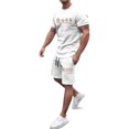 thumbnail image 1 of Pack De Playeras Para Hombre Y Niña, Bonitas Camisetas De Manga Corta Con Cuello Redondo Y Estampado A La Moda, Informales, Holgadas Y Cómodas Para Verano, 1 of 4