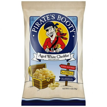 Pirate's Booty Aged White Cheddar Rice and Corn Puffs Aged White Cheddar 1.0 oz