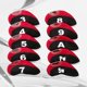 thumbnail image 2 of 10 fundas de neopreno para cabezas de hierro y palos de golf (negro y rojo), 2 of 8