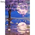 thumbnail image 1 of Taladro Pintura Diamante (DE0810) Gloryart 5D DIY Luna Llena Bordado Kit (lw027) 40x50cm Hugtrwg Para estrenar, 1 of 1