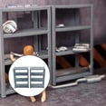 thumbnail image 3 of Accesorios y figuras en miniatura a escala 1/64 para decorar escenografías, escala 1:64 Estante de 4 niveles, 3 of 7