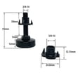thumbnail image 2 of Patas ajustables de 3/8"-4" para soportar patas ajustables, patas de altura ajustable, patas de altura ajustable para muebles, 2 of 3