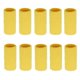 thumbnail image 1 of Xiao Hua 20 fundas para dedos, férula para pulgar, soporte para dedos, alivio del dolor de artritis, dedo en gatillo, ayuda de compresión para deportes (amarillo), 1 of 5