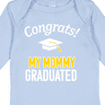 thumbnail image 4 of Inktastic Congrats My Mommy Graduated with Cap Boys or Girls Long Sleeve Baby Bodysuit, 4 of 5