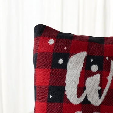 SAFAVIEH Homeward Pillow, 20" x 20", Red