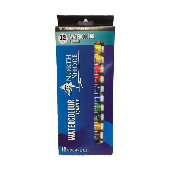 PEINTURE AQUARELLE 12 PC PEINTURE AQUARELLE