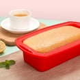 thumbnail image 4 of Toystoory Molde Rectangular de silicona para hornear, molde para tostadas de caramelo, herramienta para hornear pan de Pascua, suministros de cocina DIY, Herramientas y accesorios para hornear rojo Toystoory HA9120-01B, 4 of 6